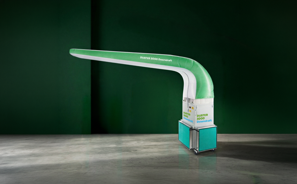 Bild des DUSTER 3000 mit Plenumverlängerung